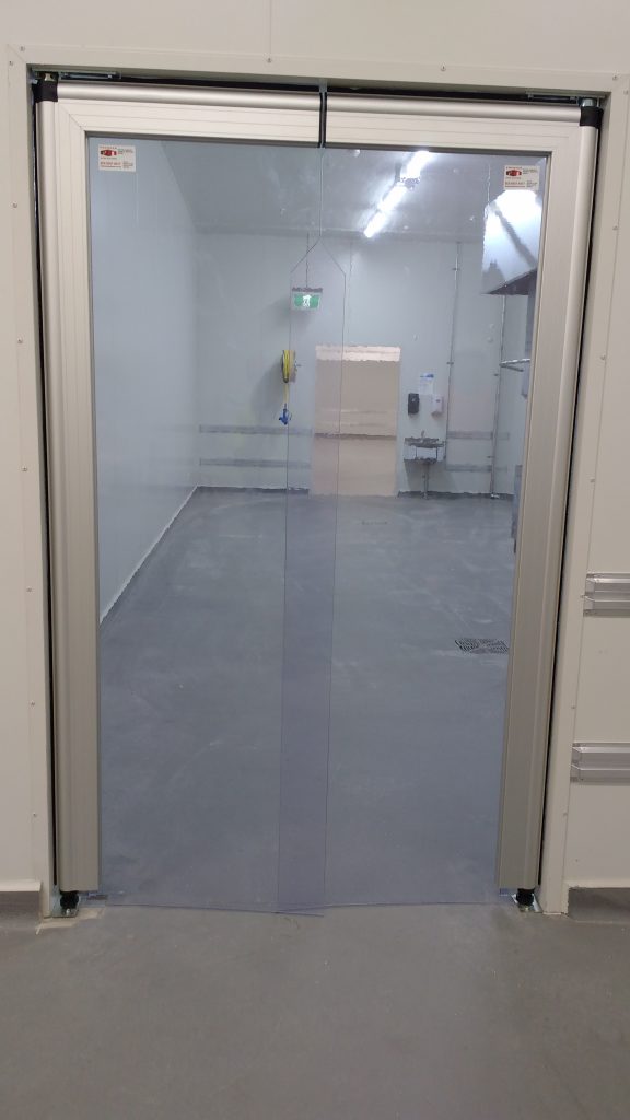PVC Swing Doors For Food Processing Facilities
